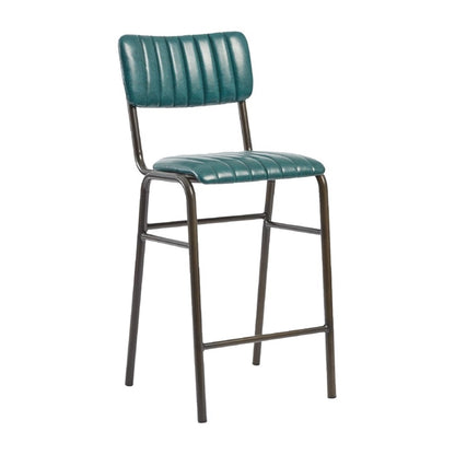 Tavo Stacking Mid Bar Stool Vintage Teal (2 Pack) hs794