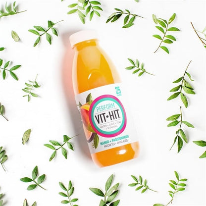 VITHIT Perform Mango & Passionfruit Vitamin Water 500ml (12 Pack) hs823