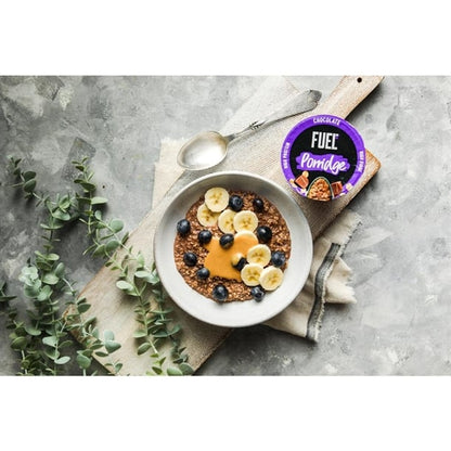 FUEL 10K Chocolate Porridge Pots 70g (8 Pack) hs843