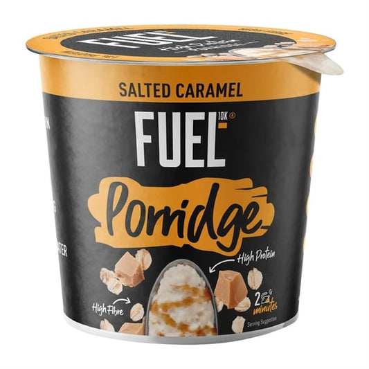 FUEL 10K Salted Caramel Porridge Pots 70g (8 Pack) hs844
