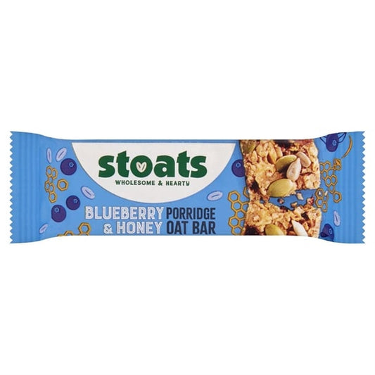 Stoats Blueberry & Honey Oat Bars 42g (24 Pack) hs857
