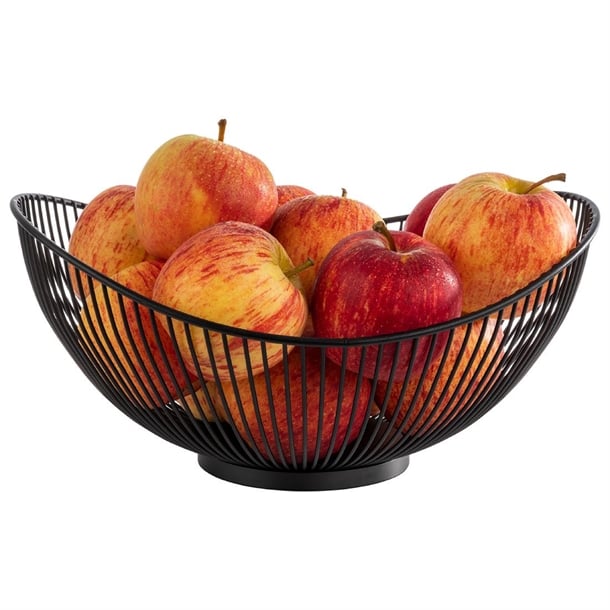 APS Svart Black Mesh Basket 295x255x135mm hs917