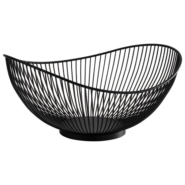 APS Svart Black Mesh Basket 295x255x135mm hs917