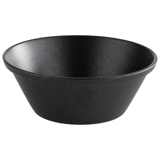 APS Dip Bowls Grey/Black 40ml (6 Pack) hs935