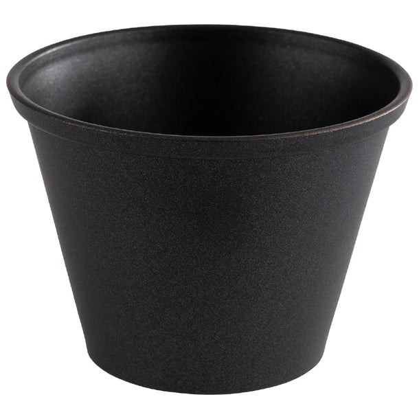 APS Dip Bowls Grey/Black 60ml (6 Pack) hs937