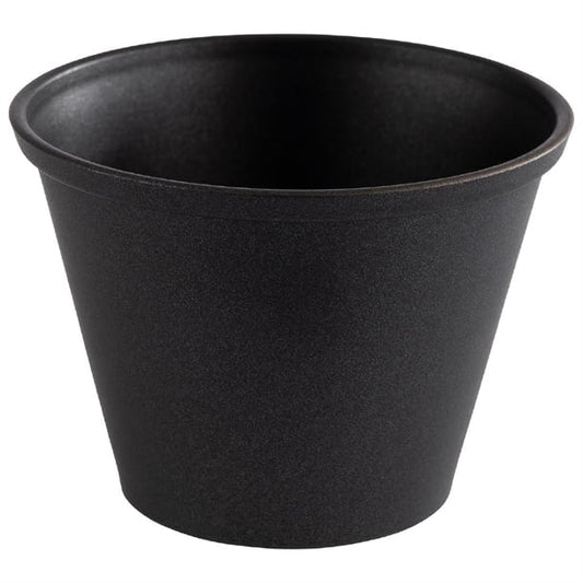 APS Dip Bowls Grey/Black 60ml (6 Pack) hs937