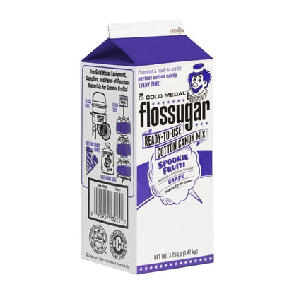 Flossugar Grape Ready to Use Cotton Candy Mix 1.47kg hs989