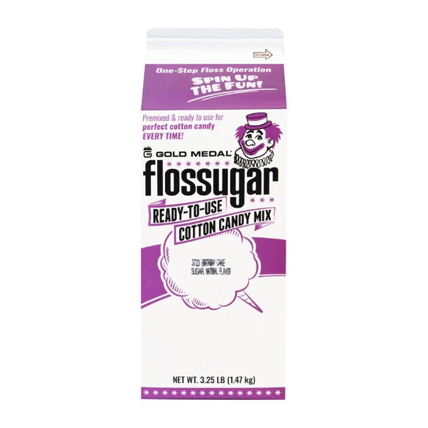 Flossugar Birthday Cake Ready to Use Cotton Candy Mix 1.47kg hs998
