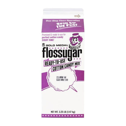 Flossugar Birthday Cake Ready to Use Cotton Candy Mix 1.47kg hs998