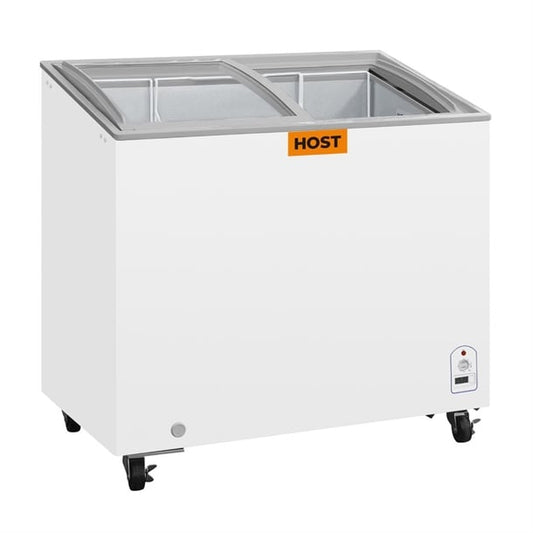 HOST Chest Display Freezer with Sliding Glass Lid 200Ltr HOST1111CF ht009