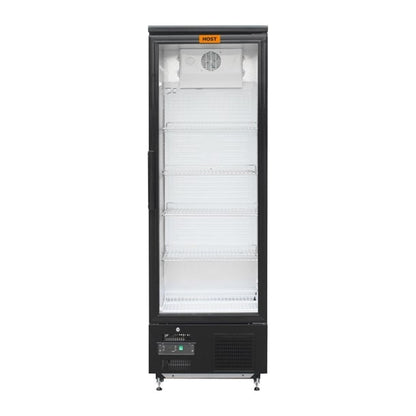 HOST Full Height Hinged Single Door Back Bar Cooler 370Ltr HOST1207SH ht010