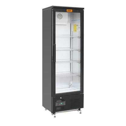 HOST Full Height Hinged Single Door Back Bar Cooler 370Ltr HOST1207SH ht010