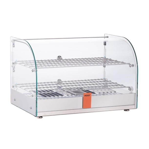 HOST 45Ltr Countertop Heated Food Display 554mm HOST0731HD ht016
