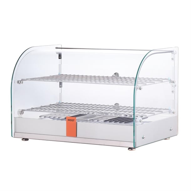 HOST 45Ltr Countertop Heated Food Display 554mm HOST0731HD ht016