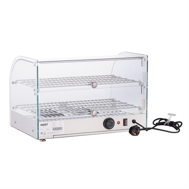 HOST 45Ltr Countertop Heated Food Display 554mm HOST0731HD ht016