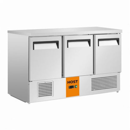 HOST 3 Door Compact Counter Fridge 368Ltr HOST1309CR ht035