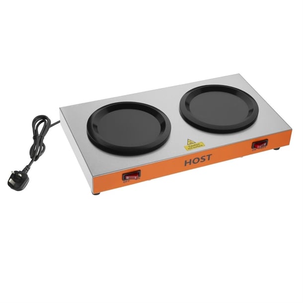 HOST Twin Coffee Jug Hot Plate HOST0661CH ht063