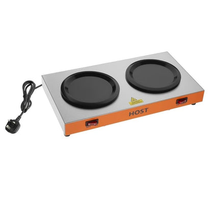 HOST Twin Coffee Jug Hot Plate HOST0661CH ht063