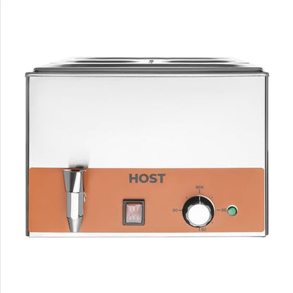 HOST Bain Marie with Drain Tap and GN Pans HOST0504BB ht072