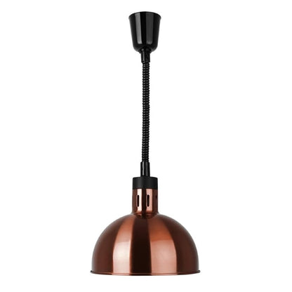 HOST Copper Retractable Dome Heat Lamp HOST0763DC ht101