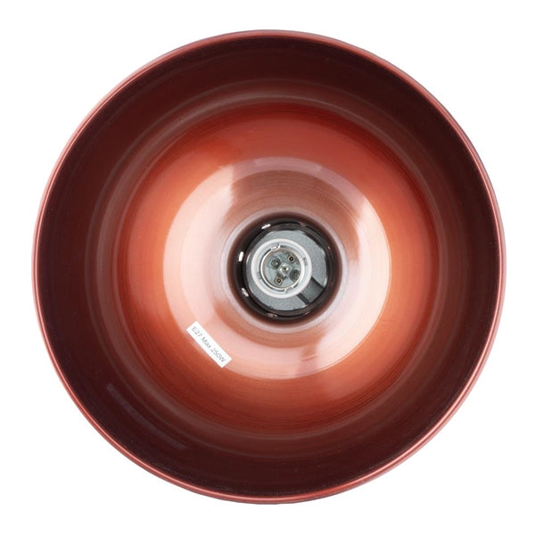 HOST Copper Retractable Dome Heat Lamp HOST0763DC ht101