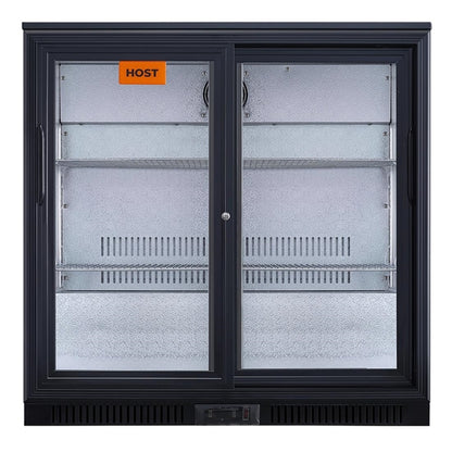 HOST Beer Cooler Double Sliding Door 198Ltr HOST1215DS ht125