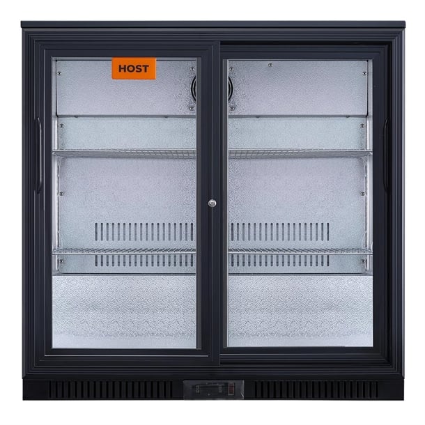 HOST Beer Cooler Double Sliding Door 208Ltr HOST1212DS ht127