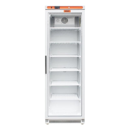 HOST Glass Door Display Freezer White 365Ltr HOST1114UF ht149