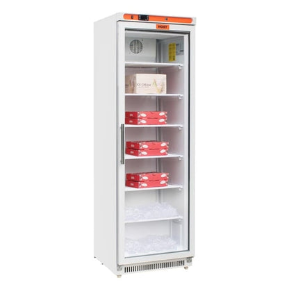 HOST Glass Door Display Freezer White 365Ltr HOST1114UF ht149