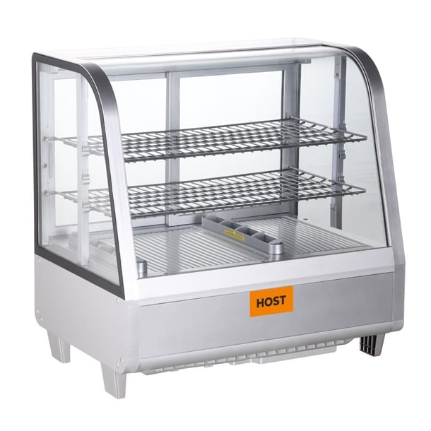 HOST Countertop Display Merchandiser Silver 100Ltr HOST1101CR ht150