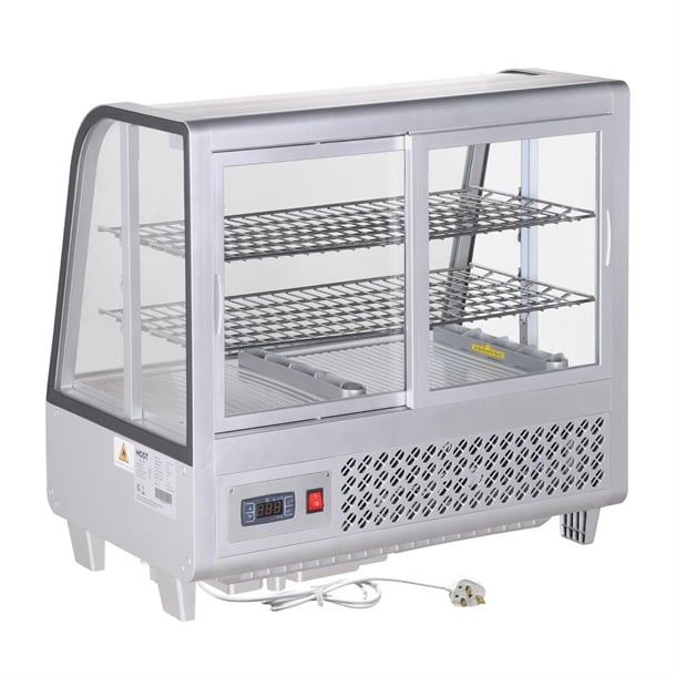 HOST Countertop Display Merchandiser Silver 100Ltr HOST1101CR ht150