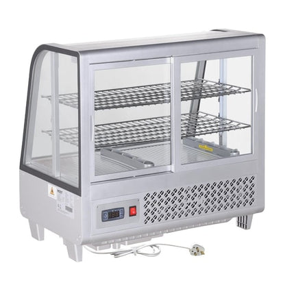 HOST Countertop Display Merchandiser Silver 100Ltr HOST1101CR ht150