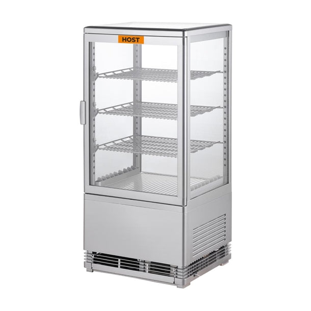 HOST Countertop Display Cooler Silver 68Ltr HOST1109CR ht157