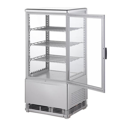 HOST Countertop Display Cooler Silver 68Ltr HOST1109CR ht157