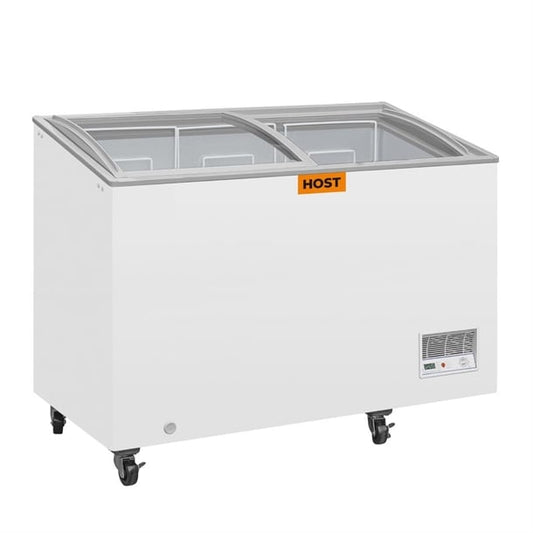 HOST Chest Display Freezer with Sliding Glass Lid 270Ltr HOST1112CF ht171