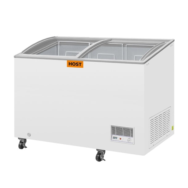 HOST Chest Display Freezer with Sliding Glass Lid 270Ltr HOST1112CF ht171