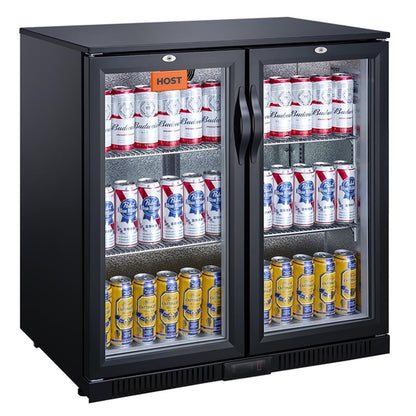 HOST Beer Cooler Double Hinged Door 850mm HOST1217DH ht174