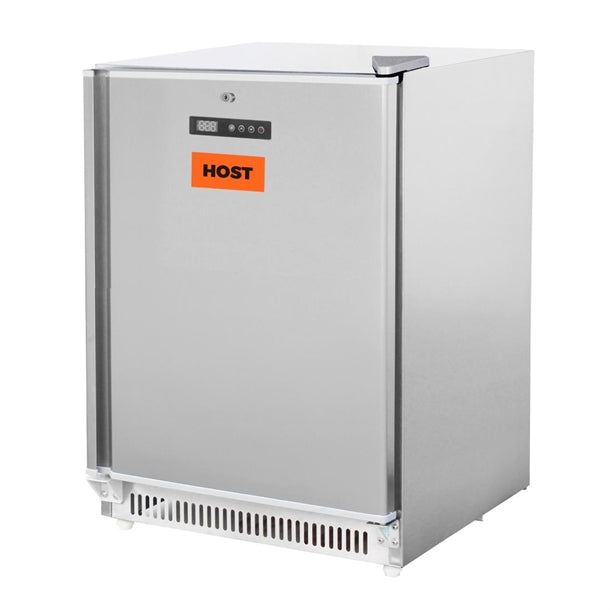 HOST Undercounter Freezer Stainless Steel 140Ltr HOST1019CF ht212