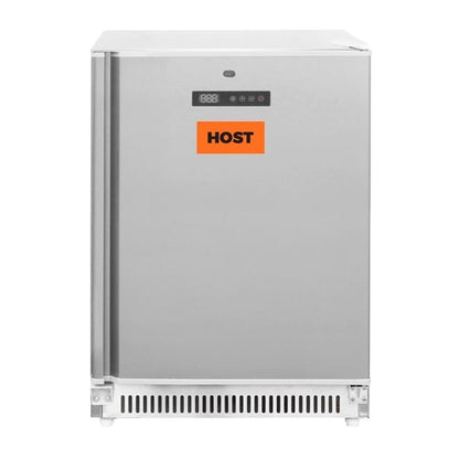 HOST Undercounter Freezer Stainless Steel 140Ltr HOST1019CF ht212