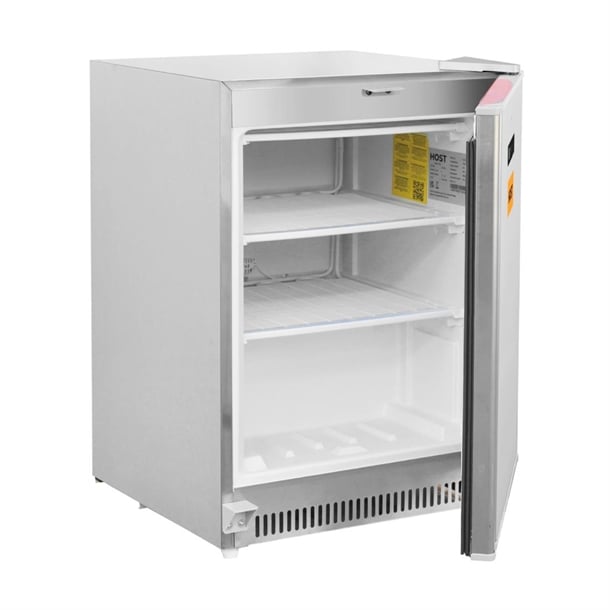 HOST Undercounter Freezer Stainless Steel 140Ltr HOST1019CF ht212