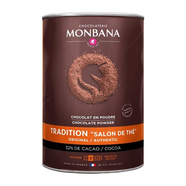 Monbana Salon de The Hot Chocolate 1kg Drum ht306