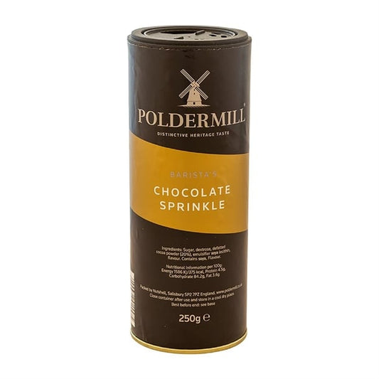 Poldermill Chocolate Sprinkle Shaker Drum 250g ht319