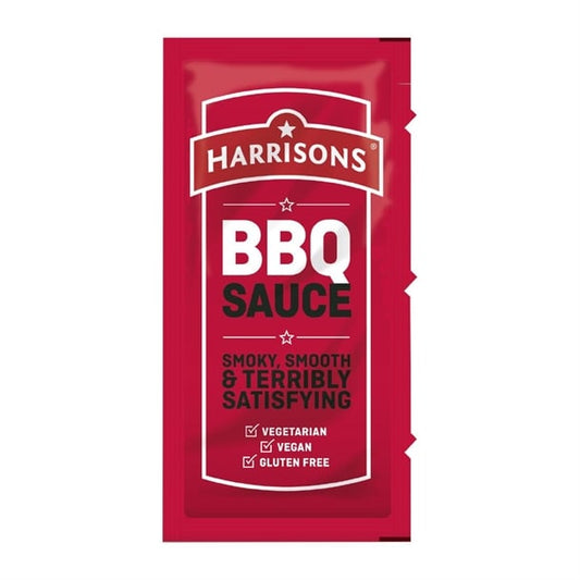 Harrisons BBQ Sauce Sachets 10g (200 Pack) ht354