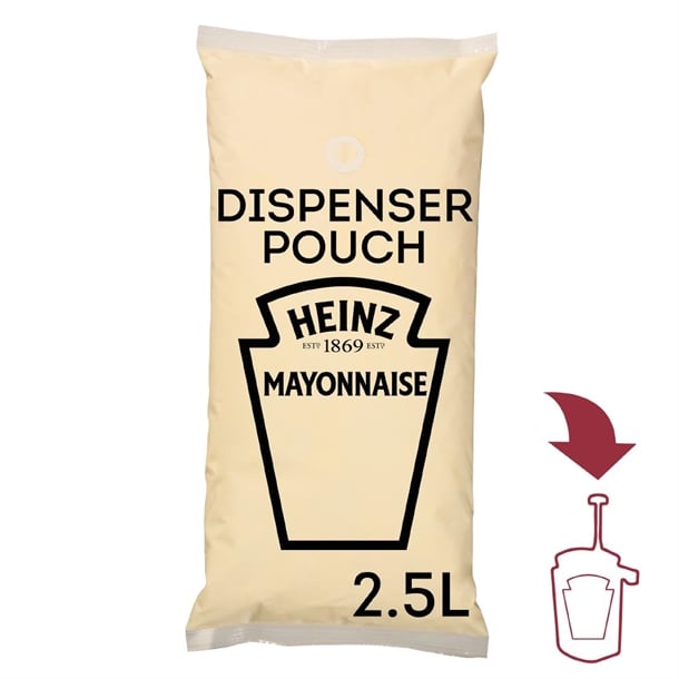 Heinz Sauce-O-Mat Mayonnaise (3x 2.5Ltr) ht370