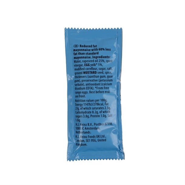 Heinz Light Mayonnaise Sachets 10ml (200 Pack) ht386