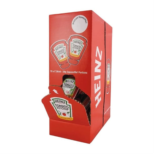 Heinz Tomato Ketchup SqueezMe! Sachets 26ml (70 Pack) ht394