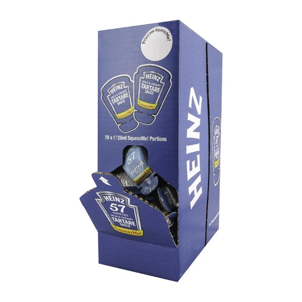 Heinz Tartare Sauce SqueezMe! Sachets 26ml (70 Pack) ht395