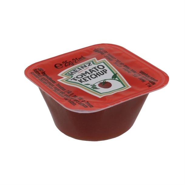 Heinz Tomato Ketchup Dip Pots 25ml (100 Pack) ht397