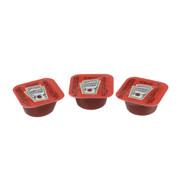 Heinz Tomato Ketchup Dip Pots 25ml (100 Pack) ht397