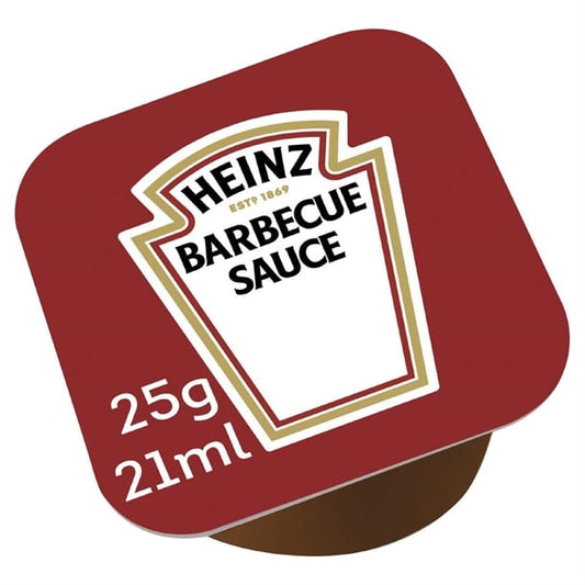 Heinz Classic Barbecue Sauce Dip Pots 25ml (100 Pack) ht399